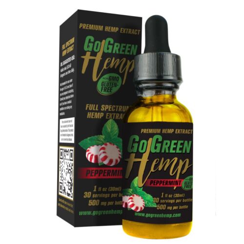 GoGreen Hemp CBD Oil Drop Extracts Tinctures